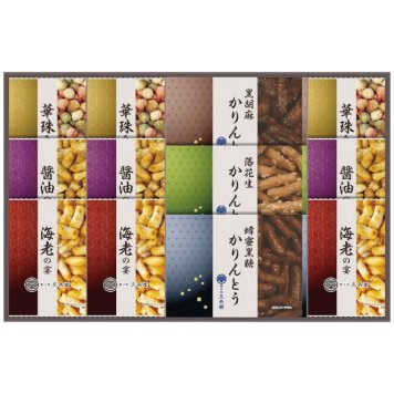 【ギフト対応無料】菓子処 久兵衛 かりんとう・あられ詰合せ KR-40 (KR-40) ※送料無料(北海道・沖縄は除く)