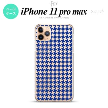 iPhone11ProMax iPhone11pro max スマホケース ハードケース 千鳥 格子 小 青 クリア メンズ レディース nk-i11pm-906