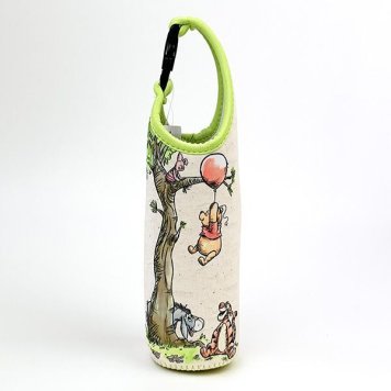 ディズニー クマのプーさん ペットボトルカバー 600ml ツリー 学校 オフィス