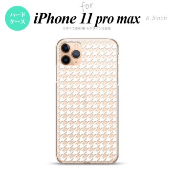 iPhone11ProMax iPhone11pro max スマホケース ハードケース 千鳥 格子 小 白 クリア メンズ レディース nk-i11pm-914