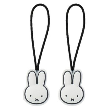 ミッフィー miffy ジッパータブ (ホワイト) チャーム