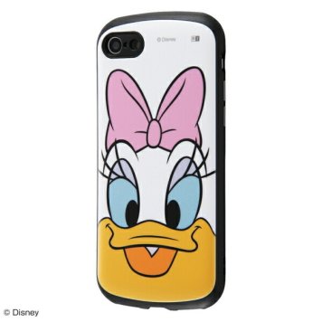 iPhone SE(第2世代)/8/7 『ディズニーキャラクター』/耐衝撃ケース MiA/『デイジーダック/フェイスアップ』 ※送料無料(ポスト投函)