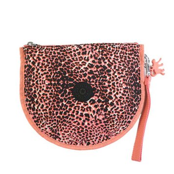 キプリング Kipling ポーチ K14855 M13 BEACHTASTIC ビーチタスティック 小物入れ ビーチポーチ FIESTA ANIMAL アニマル柄ピンク系マルチ