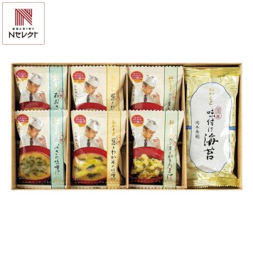 東京 おかもと 監修 フリーズドライ食品 ギフトセット 計7点入 フリーズドライ 即席スープ 味付け海苔【北海道・沖縄県・離島 配送不可】