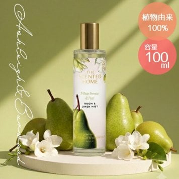 楽天ランキング受賞！ 正規品 アシュレイ＆バーウッド ルーム＆リネンミスト 100ml ホワイトフリージア＆ペアー ルームスプレー リネンスプレー 芳香剤 フレグランス ファブリックミスト Ashleigh & Burwood ギフト 英国ブランド 香り おしゃれ ギフト プレゼント 贈り物