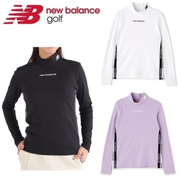 ニューバランス ゴルフ レディース 保温性 長袖 モックネック プルオーバー New Balance Golf 012-4267505 2024年秋冬モデル お誕生日祝い お祝い 記念品 30代 40代 50代 60代 母の日 お母さん 還暦祝い 敬老の日 彼女 人気プレゼント プレゼント