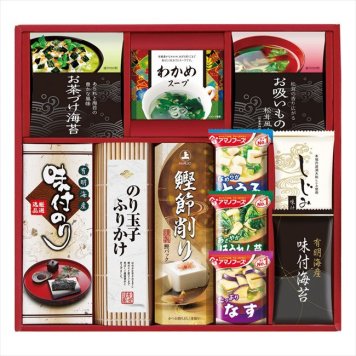   アマノフーズ&永谷園 食卓セット  BS-40S  内祝 内祝い お祝 御祝 記念品 出産内祝い プレゼント 快気祝い 粗供養 引出物