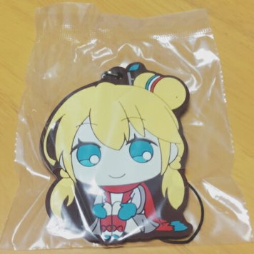 フラン　F賞 歴代選抜ちょこんとラバーストラップ 約7cm/白猫プロジェクト 私立 茶熊学園/新品/一番くじ