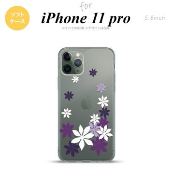 iPhone11Pro iPhone11 Pro スマホケース ソフトケース ティアレ A 紫 メンズ レディース nk-i11p-tp1078