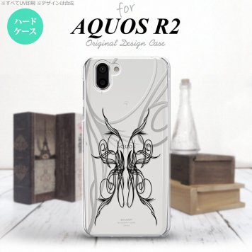 AQUOS R2 アクオス アール2 SH-03K SHV42 専用 スマホケース カバー ハードケース ピンスト line×黒 nk-r2-1235[スマホ,スマホケース,スマホカバー,ケース,カバー,ジャケット]