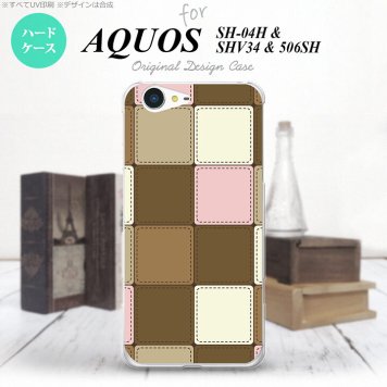 【SH04H】【スマホケース/スマホカバー】【アクオス ゼータ】SH04H スマホケース AQUOS ZETA SH04H カバー アクオス ゼータ パッチワーク風 ミックスD nk-sh04h-1674【メール便送料無料】