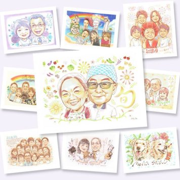 結婚記念日のギフトに、似顔絵のプレゼントはいかがですか。下書き確認ができるので、安心して贈れます。 ギフト 似顔絵 両親 手描き プレゼント 名入れ 贈り物 結婚記念日 お祝い 記念 誕生日 ご夫婦 お母さん お父さん 両親 修正無料 名入れ 下書き確認 宝物 一生もの 似てる そっくり 一生もの 2人 両親 カップル オリジナル バレンタインデー 同窓会 メモリアルギフト 傘寿祝い 色紙
