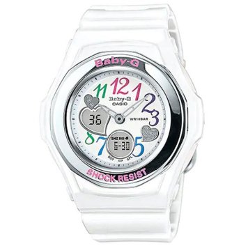 BABY-G 腕時計 ベビージー ベイビーG 時計 ウォッチ CASIO カシオ 海外モデル アナデジ カジュアル ホワイト レディース BGA-101-7B2JF [国内正規品] 誕生日 プレゼント ギフト 入学祝い 社会人 新生活 母の日 父の日
