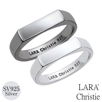 ペアリング 指輪 シルバー925 リニア [ PAIR Label ][ララクリスティー]