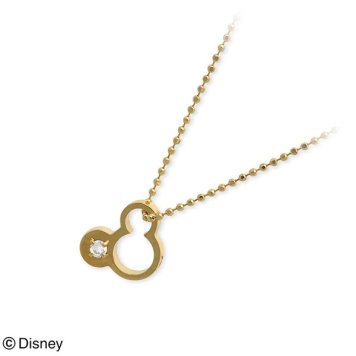【送料無料】Disney ゴールド ネックレス 誕生石 20代 30代 彼女 レディース 女性 誕生日プレゼント 記念日 ギフトラッピング ディズニー Disneyzone 