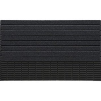 リッチェル 玄関マット 屋外 スクエアマット S ストライプ(エントランスマット) 4973655395127
