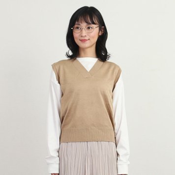 ベスト レディース 秋 ジレ ニットベスト vネック 高校生 制服 ゆったり 春 冬 大きいサイズ 重ね着 おしゃれ カジュアル かわいい シンプル