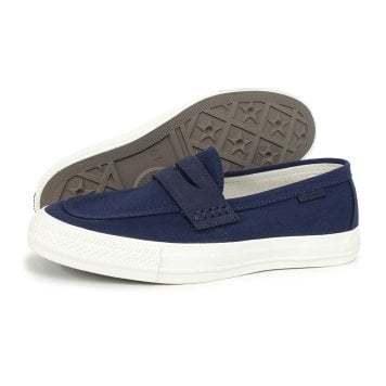 コンバース CONVERSE メンズ レディース ローファー スニーカー  CXP LOAFER ネイビー 紺