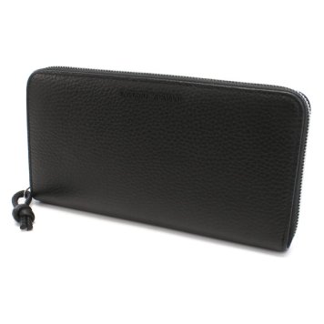 エンポリオアルマーニ EMPORIO ARMANI 長財布 オーガナイザー Y4R169 Y068E 80001 BLACK ブラック