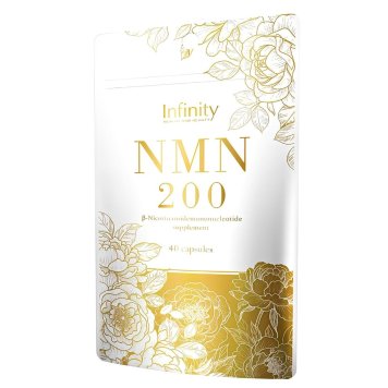 【日本製 NMNサプリ】フィニティー NMN200　2粒で200mg配合    暮らしのリズムを整える栄養補助食品　容量が選べる40粒／80粒／120粒