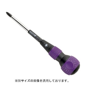ベッセル ボールグリップ貫通ドライバー +2×100mm No.230 P.2-100 4907587077387