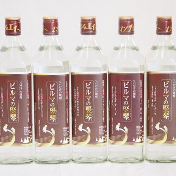 ソバだけの焼酎 ビルマの竪琴　25度(ミャンマー)700ml×5本
