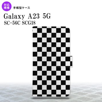 Galaxy A23 GalaxyA23 手帳型スマホケース カバー スクエア 黒 2022年 10月発売 nk-004s-a23-dr031