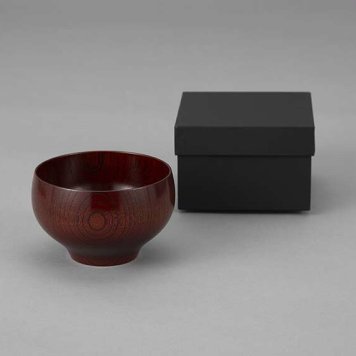 器の木　プレミアム大椀（朱） インテリア 漆器 盆 カタログギフト 景品 粗品