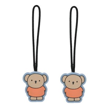 ミッフィー miffy ボリス ジッパータブ チャーム