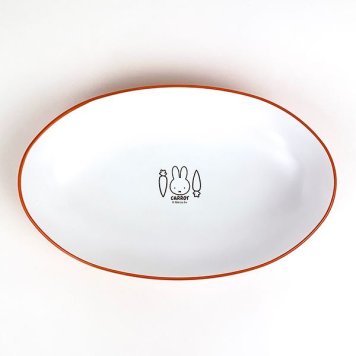 miffy ミッフィー カリー&パスタ皿 深皿 食器 お皿 オレンジ グッズ (MCOR)