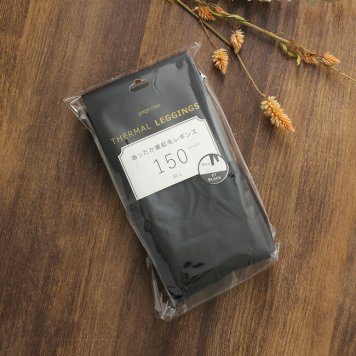 あったか 裏起毛 レギンス 10分丈 150デニール[裏起毛レギンス 厚手 レディース 防寒 秋冬 秋 冬 ファッション小物 暖かい 冷え対策 冷え 黒 ブラック 女性用 インナー 女性 150 デニール M L LL 3L 大きいサイズ]