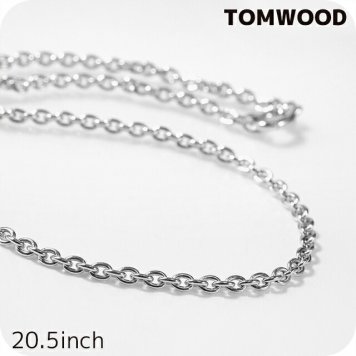 トムウッド ネックレス メンズ レディース ブランド TOMWOOD Ada Chain Slim 20.5inch 101425 シルバー アクセサリー