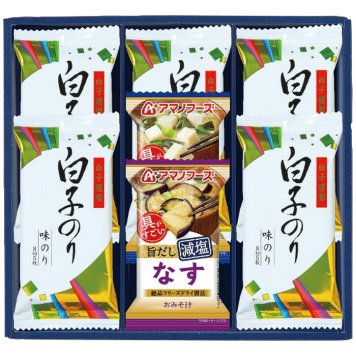味之庵 アマノフーズ＆白子味のり詰合せ 7070-20 7070-20 内祝い お祝 出産内祝い