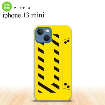 iPhone13mini iPhone13 mini ケース ハードケース カセットテープ 黄  nk-i13m-190