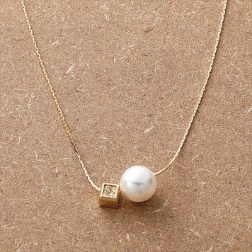 ジョルジュ レッシュ キューブ&パールネックレス　 9267-40061-001  内祝 内祝い お祝 御祝 記念品 出産内祝い プレゼント 快気祝い 粗供養 引出物