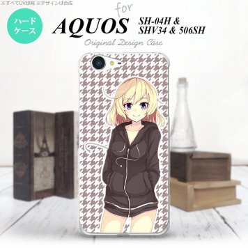 【SH04H】【スマホケース/スマホカバー】【アクオス ゼータ】SH04H スマホケース AQUOS ZETA SH04H カバー アクオス ゼータ キャラC 千鳥 nk-sh04h-1333【メール便送料無料】