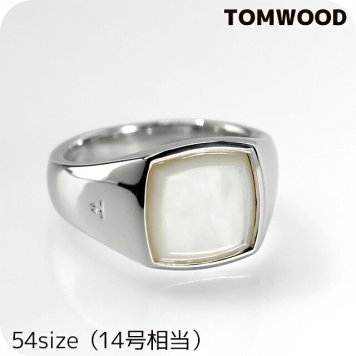 トムウッド リング メンズ レディース ブランド TOMWOOD ケイ リング Kay Ring White MOP 54size 101283 シルバー アクセサリー リング ジュエリー ブランド 高級 おしゃれ プレゼント 実用的 ペア