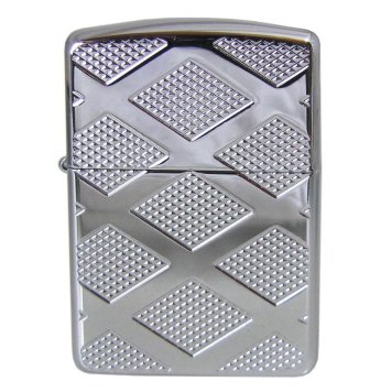 ZIPPO ジッポー ライター CARVED CHRM DIAMOND カーブドクロームダイアモンド 28637 #28637 アウトドア レジャースポーツ