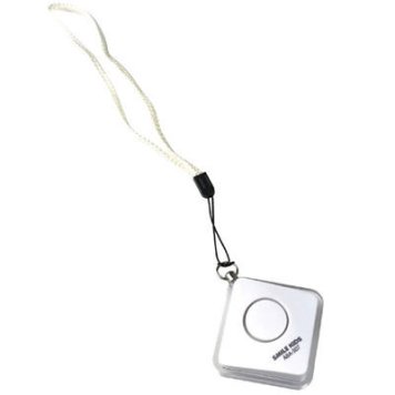 旭電機化成 【メール便での発送商品】ひっぱりやすい防犯ブザー ホワイト 8119721