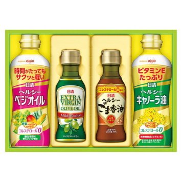 【送料無料・包装無料・のし無料】日清オイリオ バラエティオイルギフト  OV-20(B4)ギフト 敬老の日 入学祝い 卒業祝い 就職祝い 結婚祝い 誕生日 出産祝い 引越祝い 香典返し 新盆 初盆 御礼 お中元 内祝い 快気祝い ご挨拶 志 法事