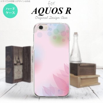 【SH03J】【スマホケース/スマホカバー】【アクオス R】SH03J スマホケース AQUOS R SH-03J カバー アクオス R ぼかし模様 ピンク nk-sh03j-1593【メール便送料無料】