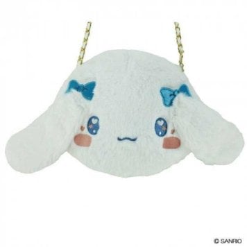 サンリオ シナモロール ファー チェーン ショルダー バッグ CN-116 レディース キッズ 女の子 子供用 ふわふわ もこもこ ミニバッグ ポーチ ポシェット キャラクター グッズ ギフト プレゼント サンリオ正規ライセンス品
