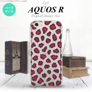 【SH03J】【スマホケース/スマホカバー】【アクオス R】SH03J スマホケース AQUOS R SH-03J カバー アクオス R 豹柄(B) ピンク nk-sh03j-028【メール便送料無料】