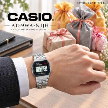 【ラッピング無料】CASIO カシオ Collection STANDARD A159WA-N1JH デジタル腕時計 ギフト 誕生日 プレゼント 男性 ガジェット 時計
