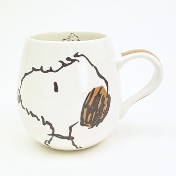 スヌーピー アンディ フェイスマグカップ コップ リラックスタイムシリーズ SNOOPY