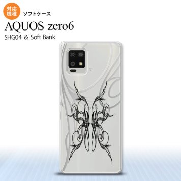 SHG04 SHG04 ZERO6 AQUOS zero6 スマホケース ソフトケース ピンスト 線 黒 メンズ レディース nk-zero6-tp1235