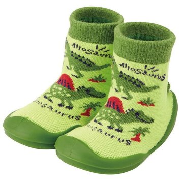 DINOSAURS PICTURE BOOK ソックスシューズ XS (11.3cm) スケーター ※送料無料(北海道・沖縄は除く)