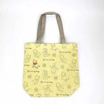 ディズニー でんぐり プーさん トートバッグ (イエロー) Disney