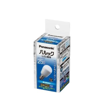 パナソニック パルック LED電球 2.9W(昼光色相当) 明るさが下方向に集まるダウンライトやスポットライト LDA3DHE17S2