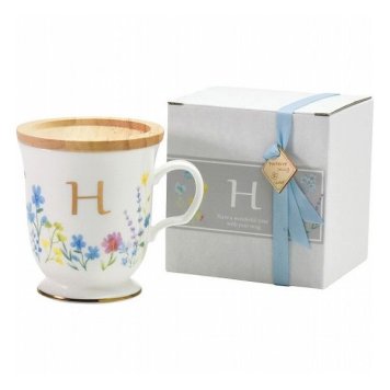 パルテール イニシャルマグ H 112102 洋陶器 洋陶コーヒー マグカップ単品(代引不可)【送料無料】